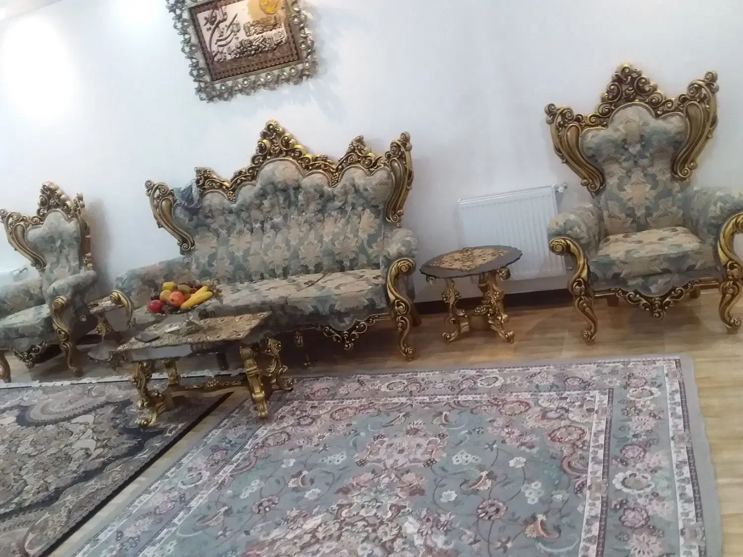 مبل نیم ست|مبلمان خانگی و میز عسلی|قرچک, شهرک الحدید|دیوار