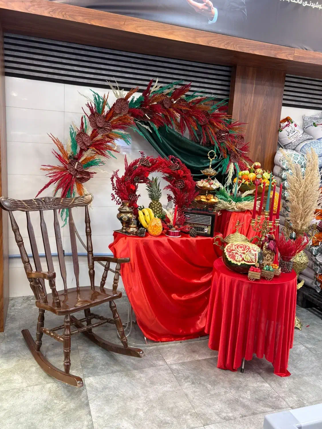 میوه ارایی حکاکی هندوانه سفره یلدا|خدمات پذیرایی، مراسم|تهران, شهرک ولیعصر جنوبی|دیوار