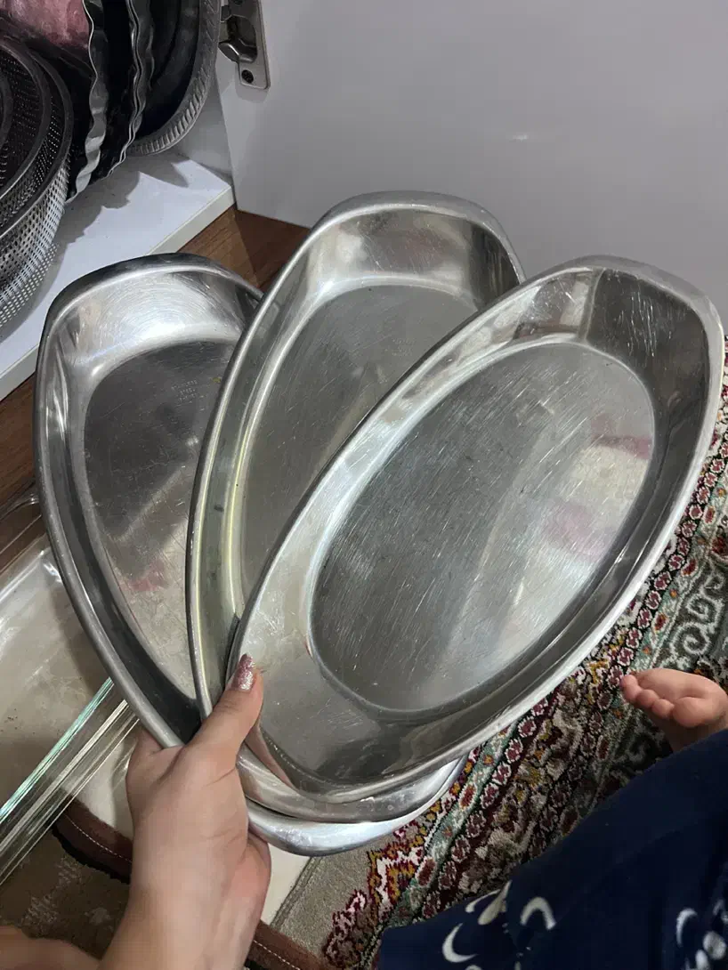 ماهی خوری و سینی|ظروف سرو و پذیرایی|رشت, سلیمانداراب|دیوار