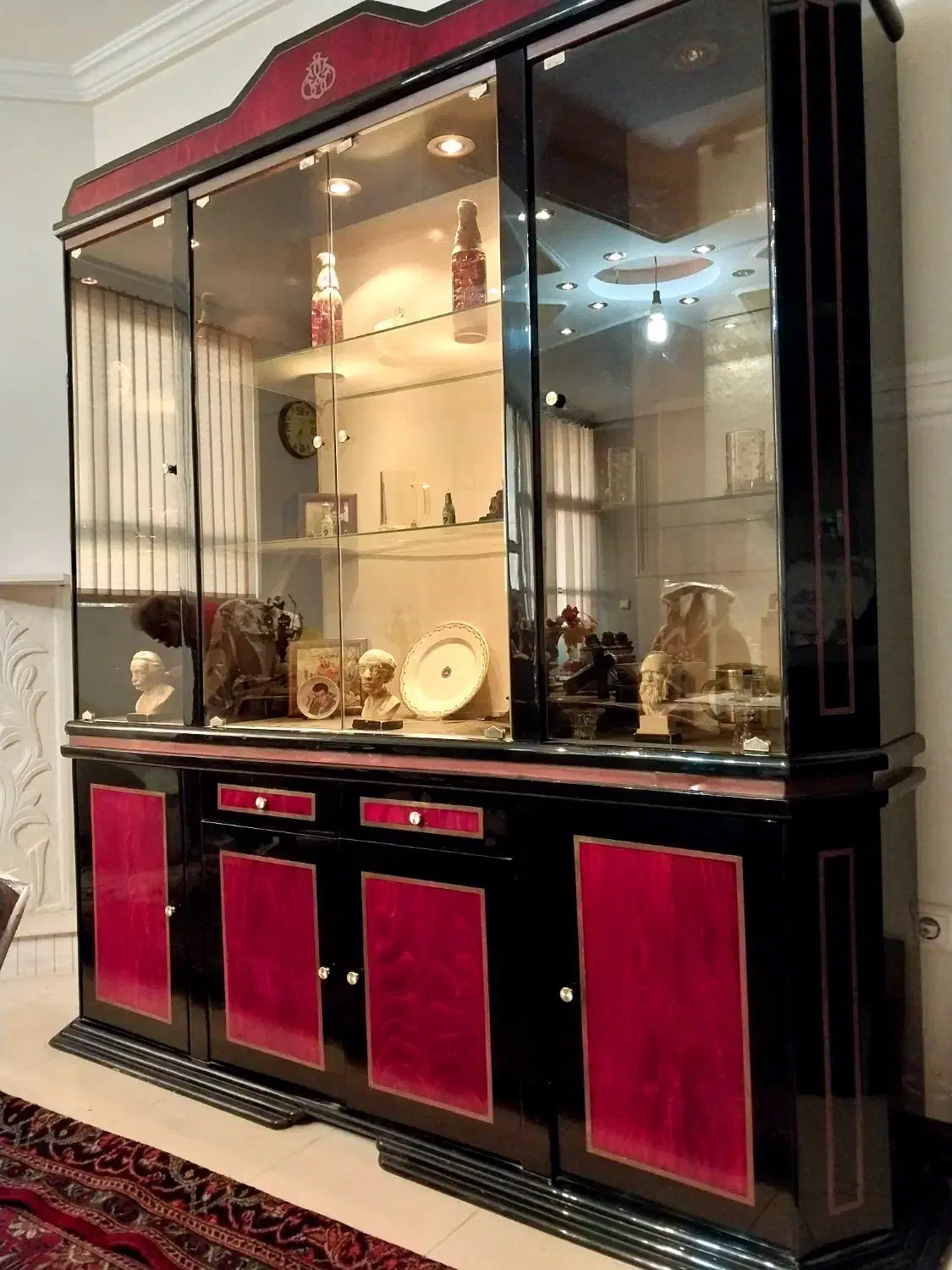 بوفه|بوفه، ویترین، کنسول|شیراز, قدوسی شرقی|دیوار