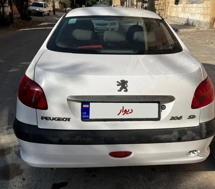 sd206 مدل 95|خودرو سواری و وانت|بندر امام خمینی, |دیوار