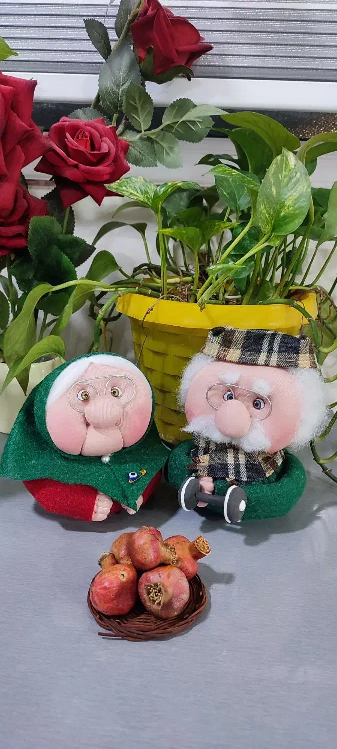 عزوسکهای ننه جون واقا جون ویژه شب یلدا|صنایع دستی و سایر لوازم تزئینی|دزفول, |دیوار