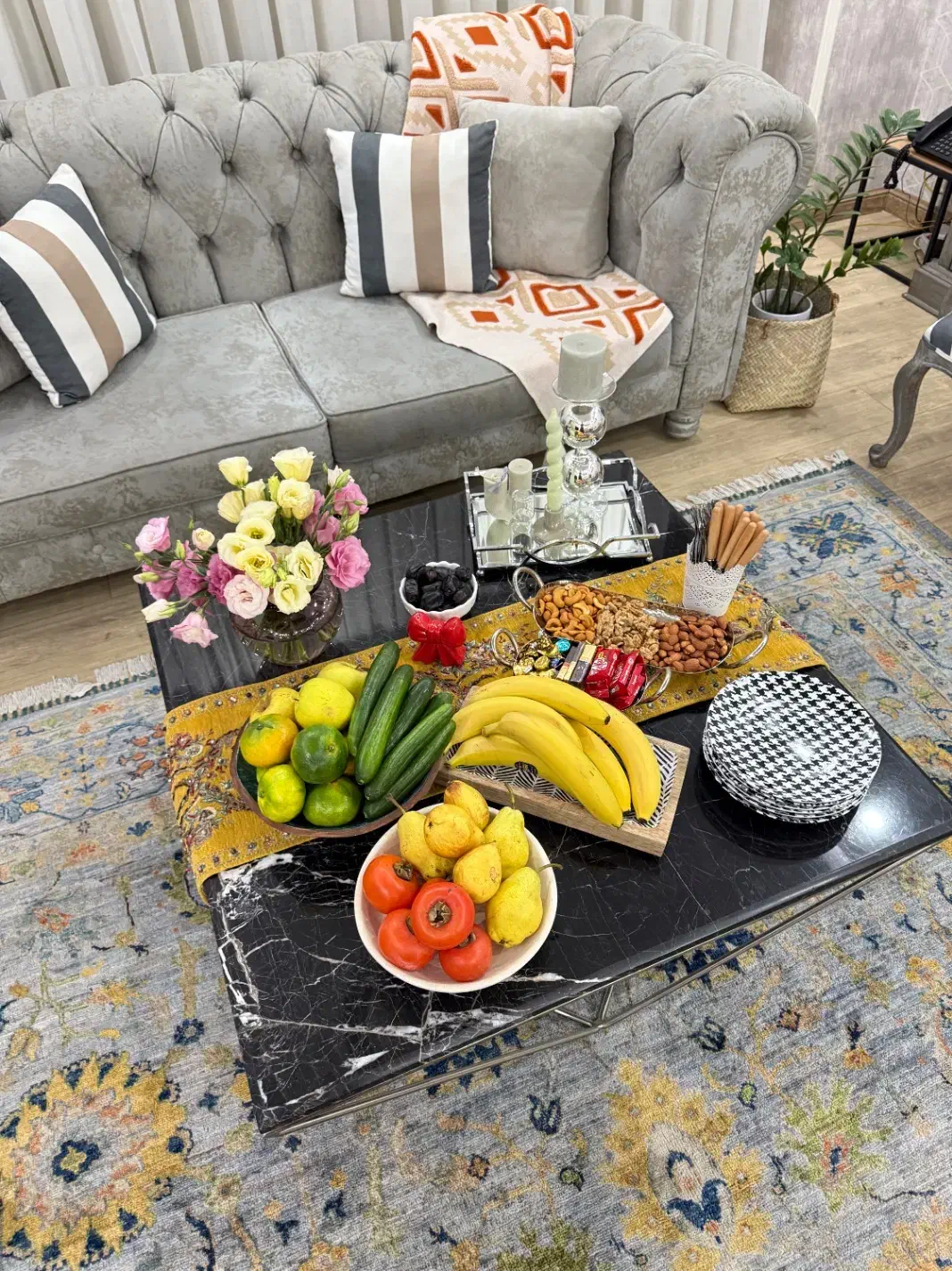 میز جلو‌مبلی سنگی|مبلمان خانگی و میز عسلی|تهران, کوی بیمه|دیوار