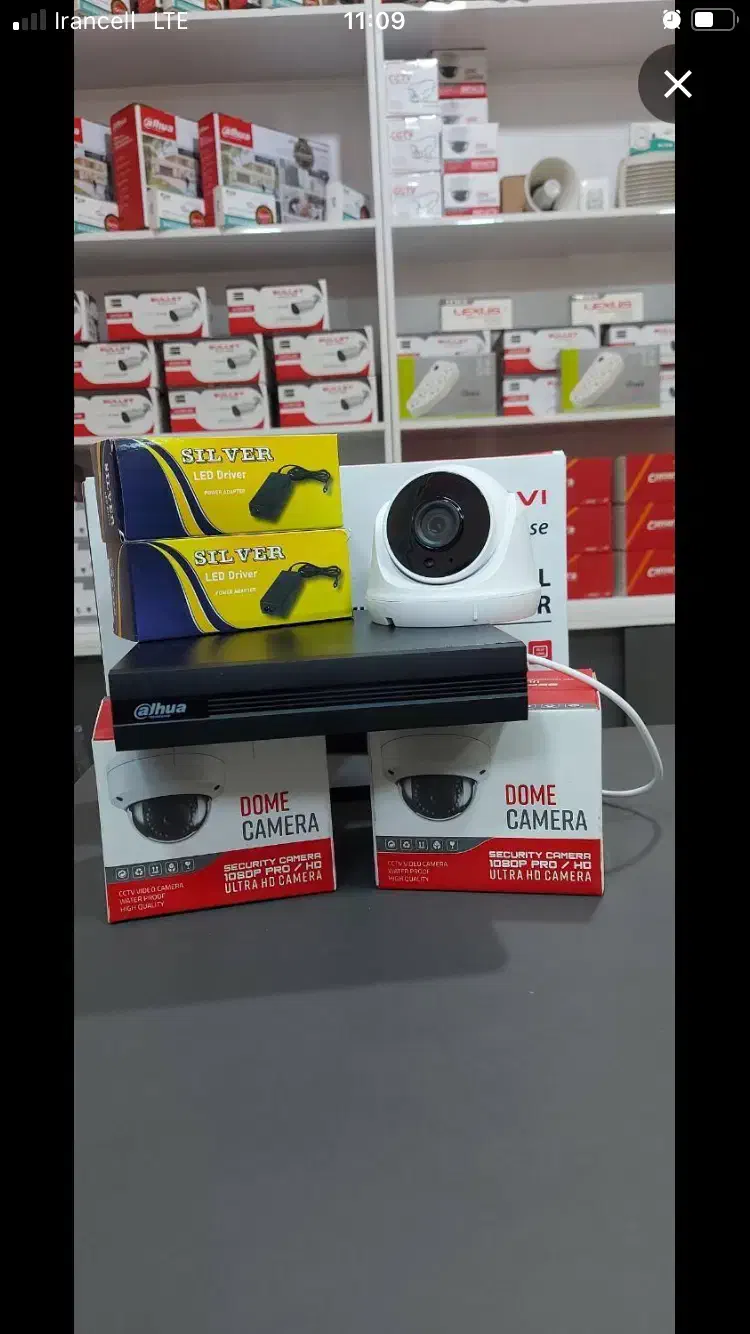 پک دستگاه و دوربین|دوربین مداربسته|پرند, فاز ۲|دیوار