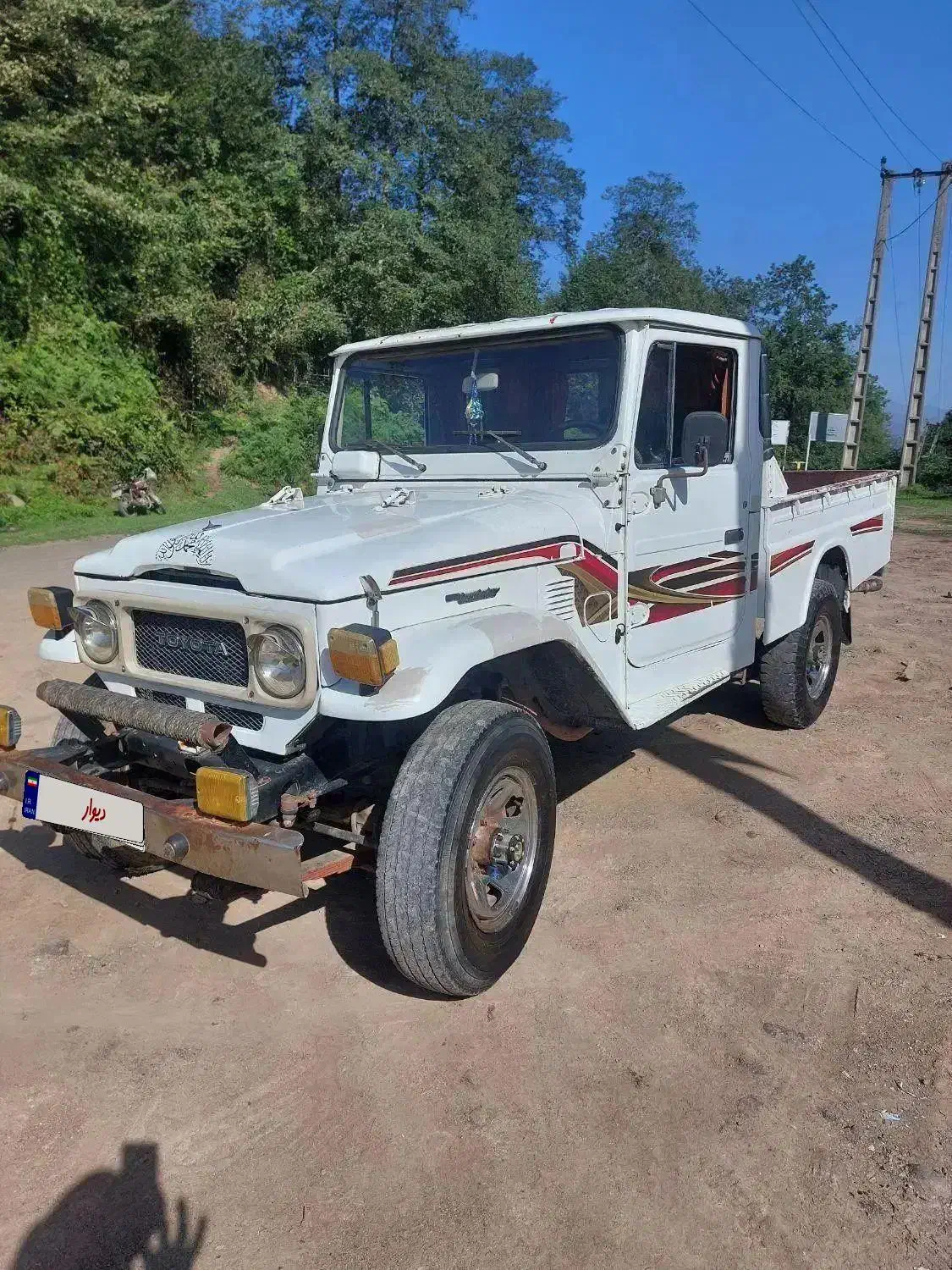 تویوتا لندکروز دو اف 2f وانت|خودرو سواری و وانت|لنگرود, |دیوار