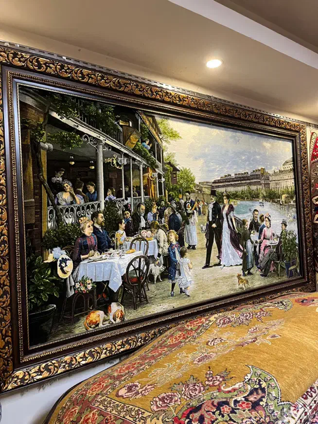 تابلو فرش مهمانی ونیز|تابلو فرش|تهران, سعادت‌آباد|دیوار