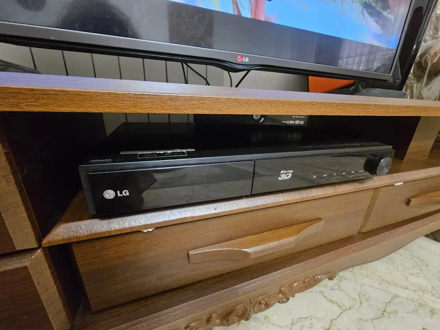 Dvd player LG ( 3D )|پخش‌کننده DVD و ویدیو|تهران, تهرانپارس غربی|دیوار