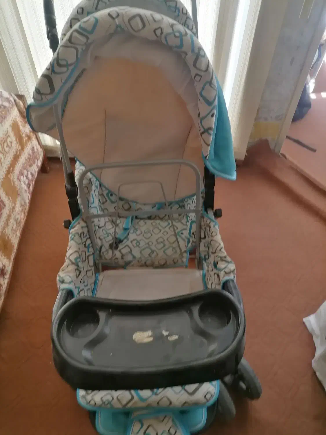 کالسکه دوقلو|کالسکه و لوازم جانبی|نجف‌آباد, امام خمینی|دیوار