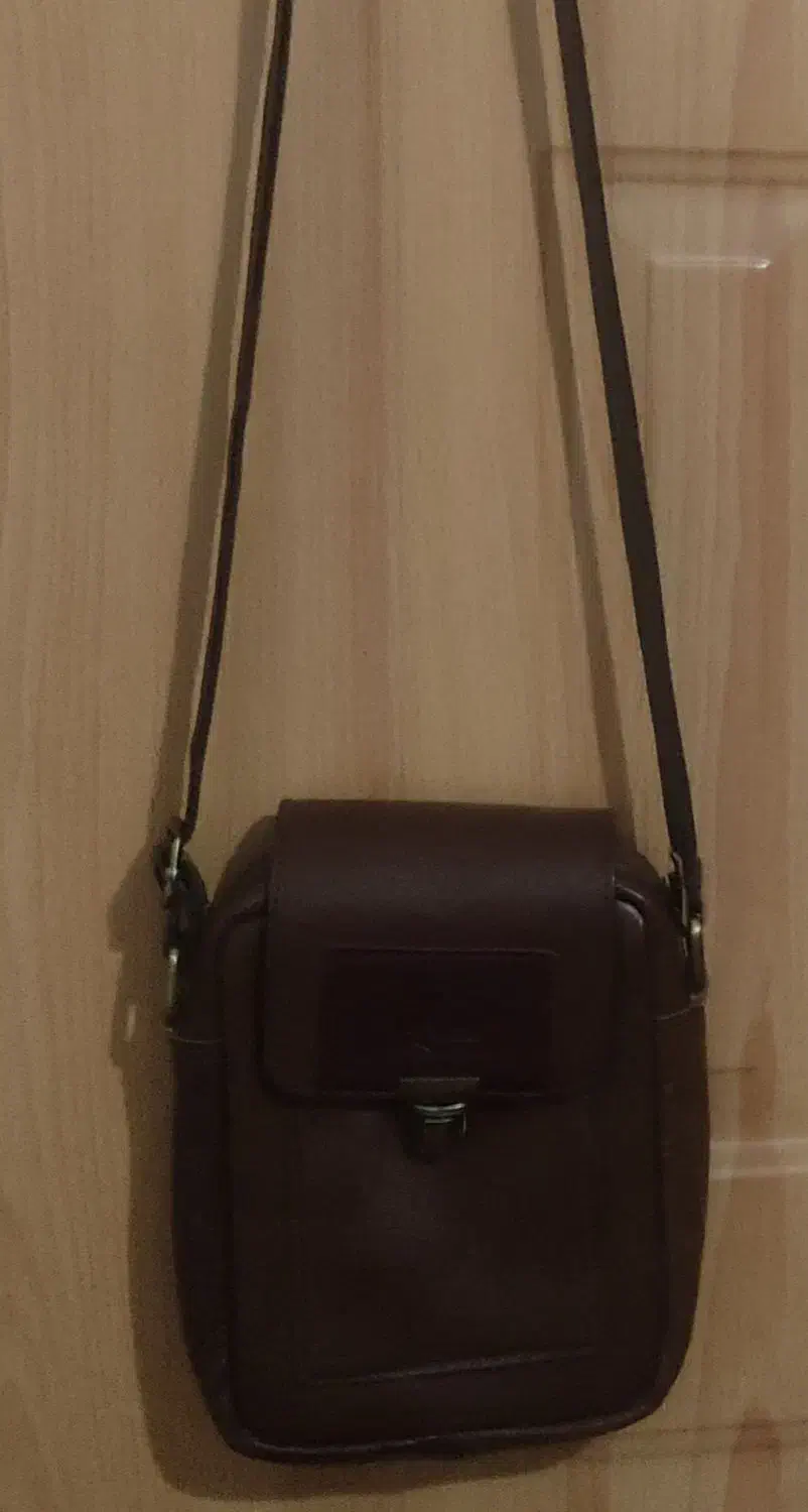 کیف رو دوشی چرم اصل مردانه نونو|کیف، کفش، کمربند|زنجان, |دیوار