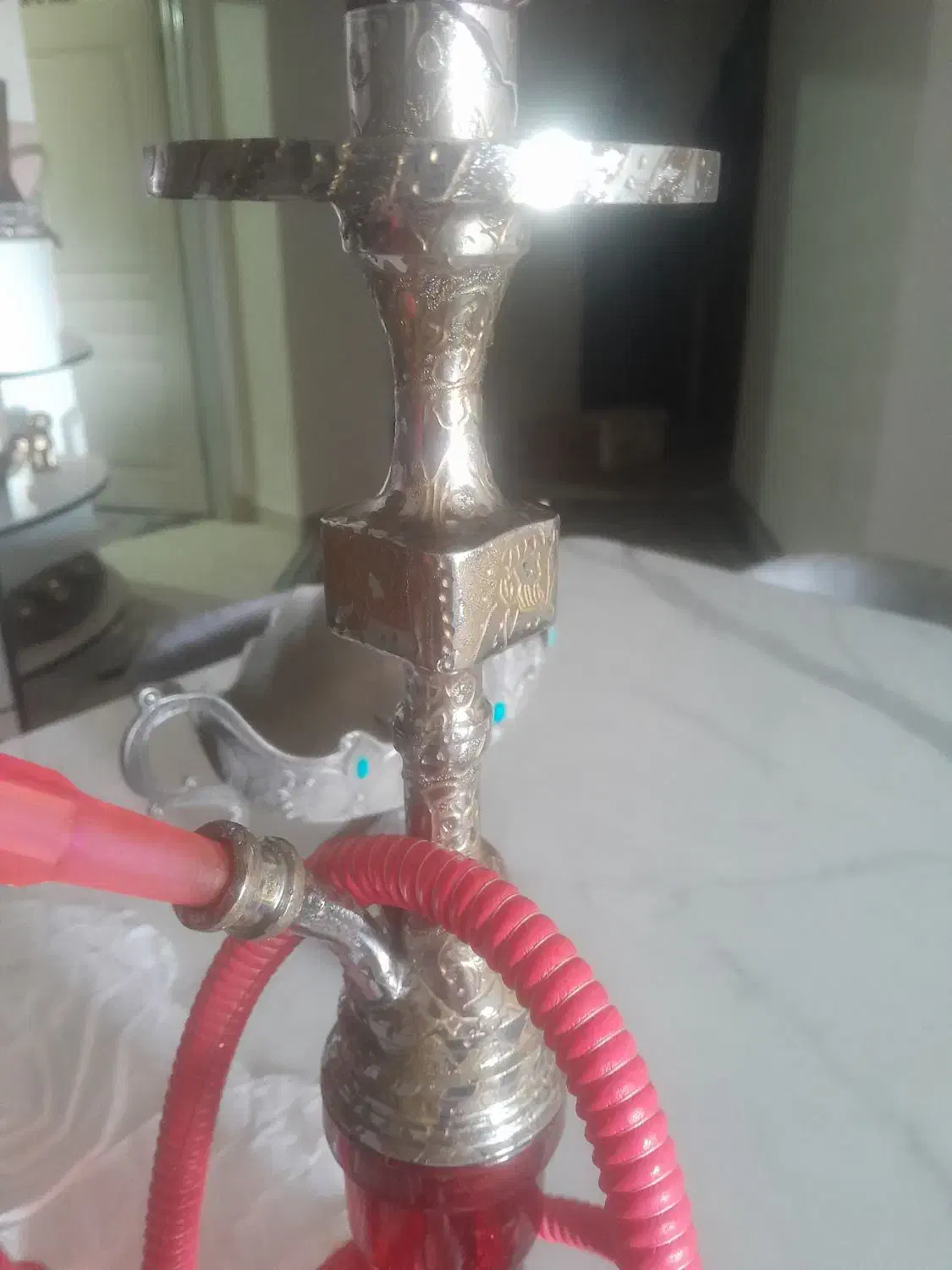 قلیان قلیون برنجی سنگین|کلکسیون و سرگرمی|فردیس, فردیس|دیوار