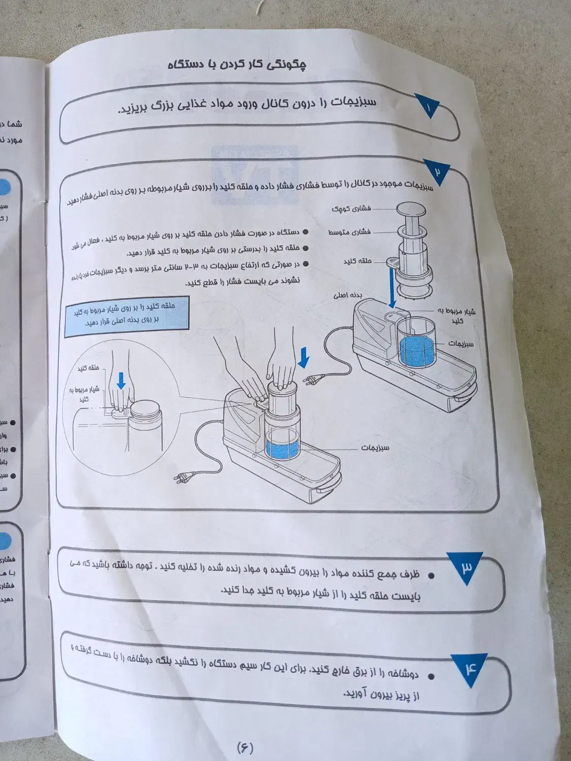 رنده برقی الکترا مدل ۳۵۰|خردکن، آسیاب، غذاساز|شاهین‌شهر, شهرک ردانی پور|دیوار