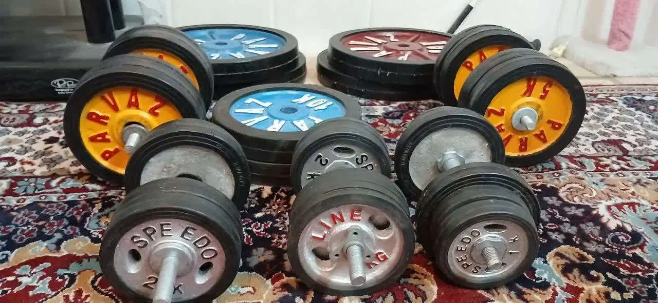 وزنه ، دمبل|تجهیزات ورزشی|قم, پردیسان|دیوار