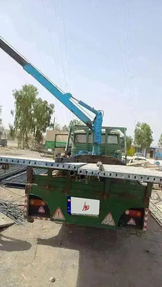 جرثقیل خاور ۶۰۸ سالم و زیرفی|خودرو سنگین|فولادشهر, A2|دیوار