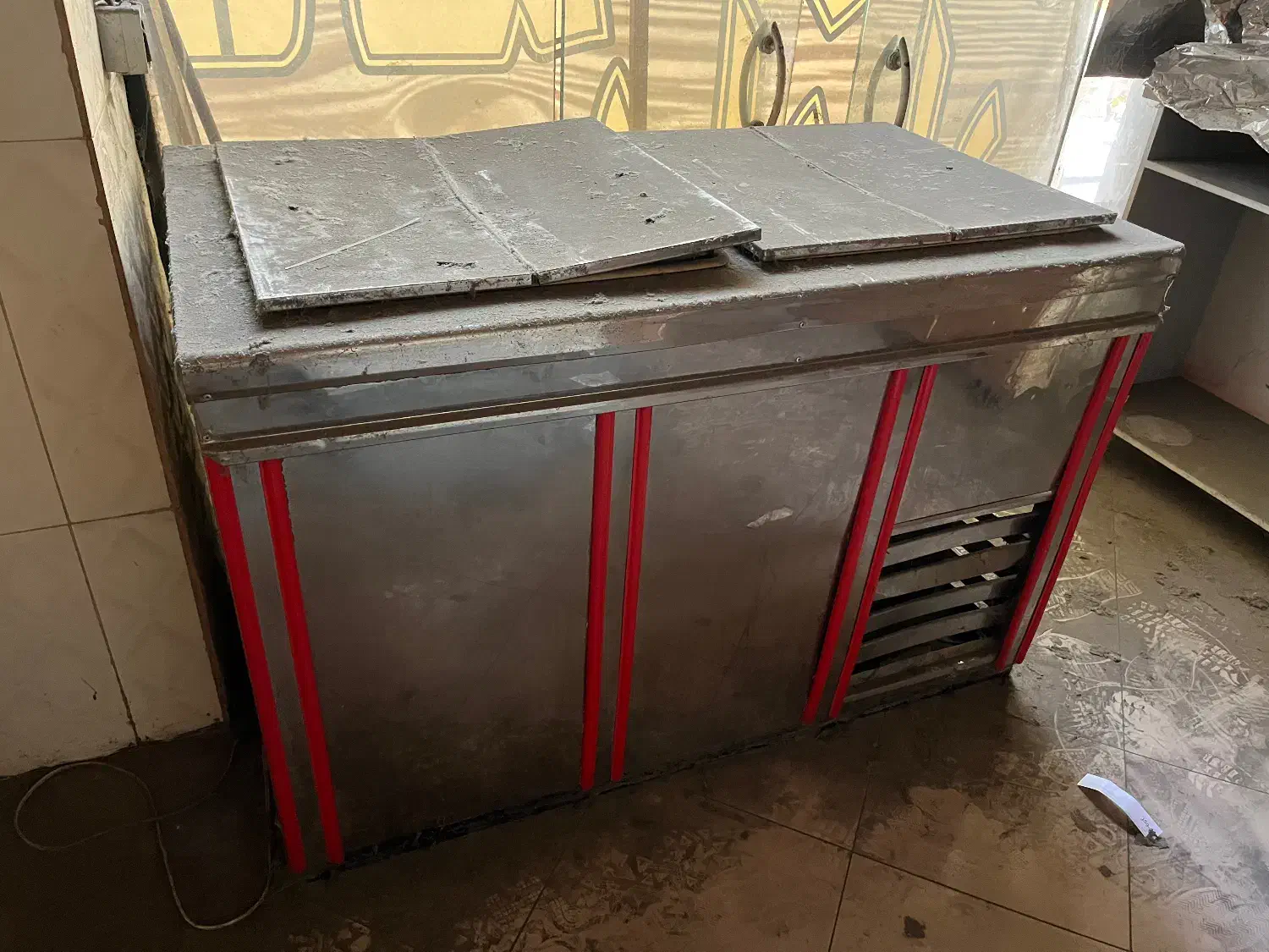 فریزر صندوقی استیل ۴ درب|یخچال و فریزر|ساری, |دیوار