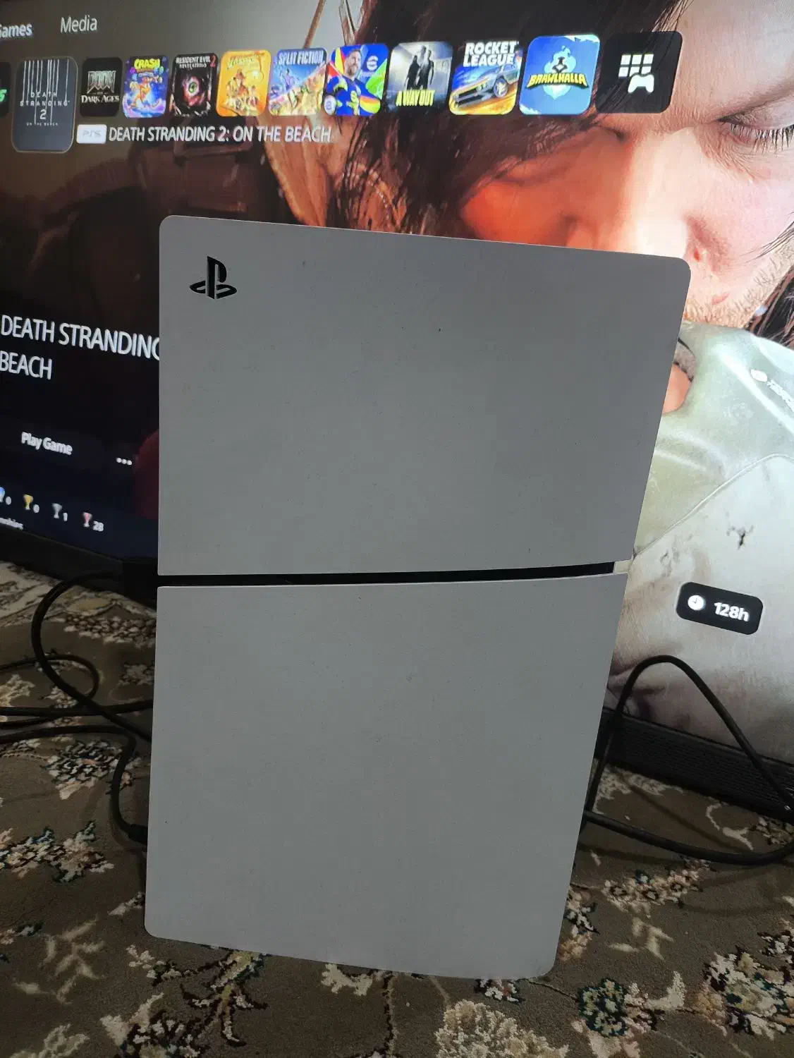 ps5 slim|کنسول، بازی ویدئویی و آنلاین|قم, شهر قائم|دیوار