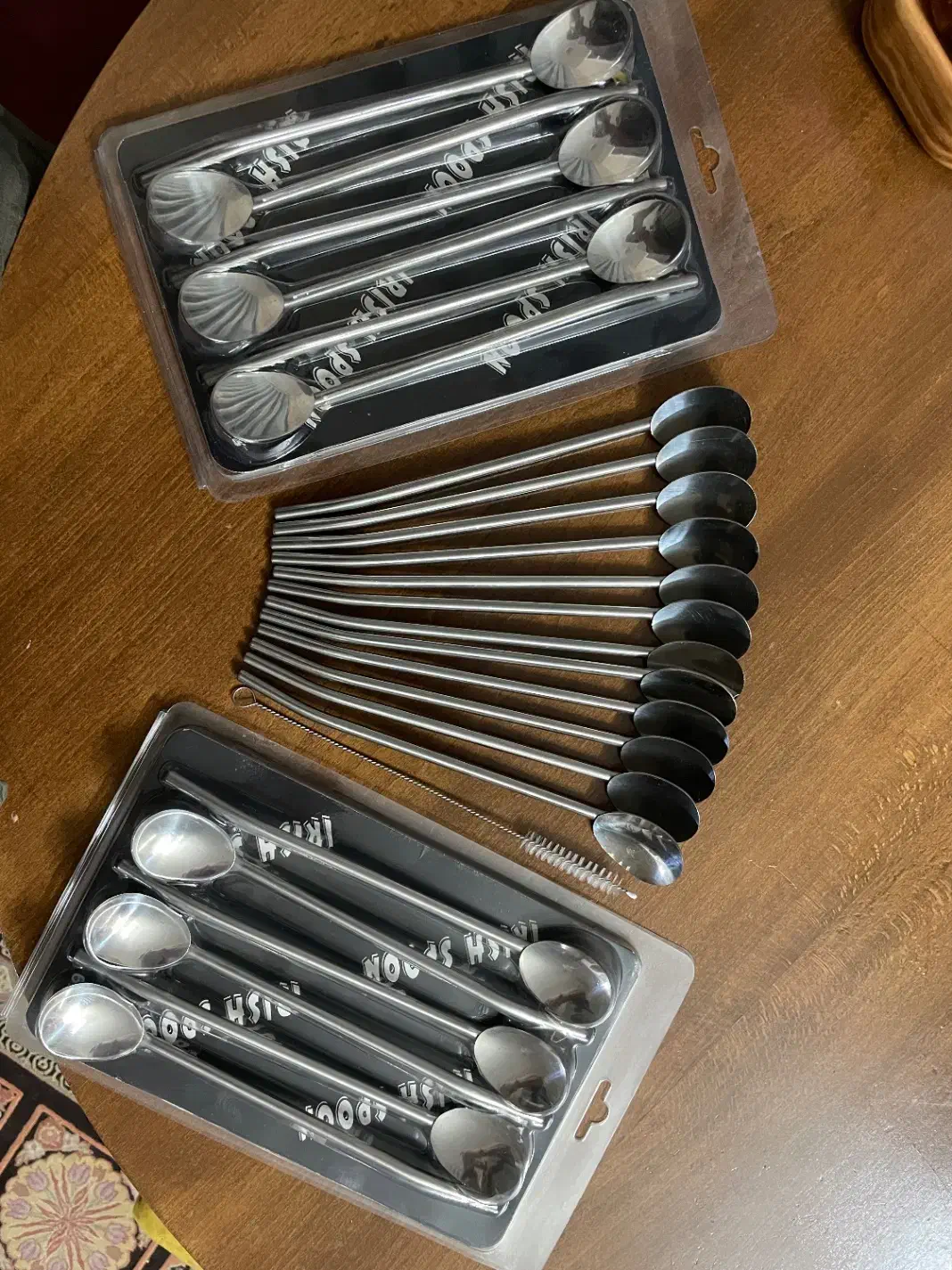 قاشق شربت خوری استیل نی دار|ظروف سرو و پذیرایی|اصفهان, برازنده|دیوار