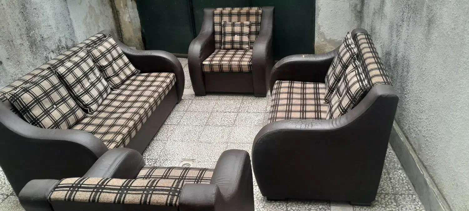 مبل ۷ نفره|مبلمان خانگی و میز عسلی|لاهیجان, مهرگان|دیوار