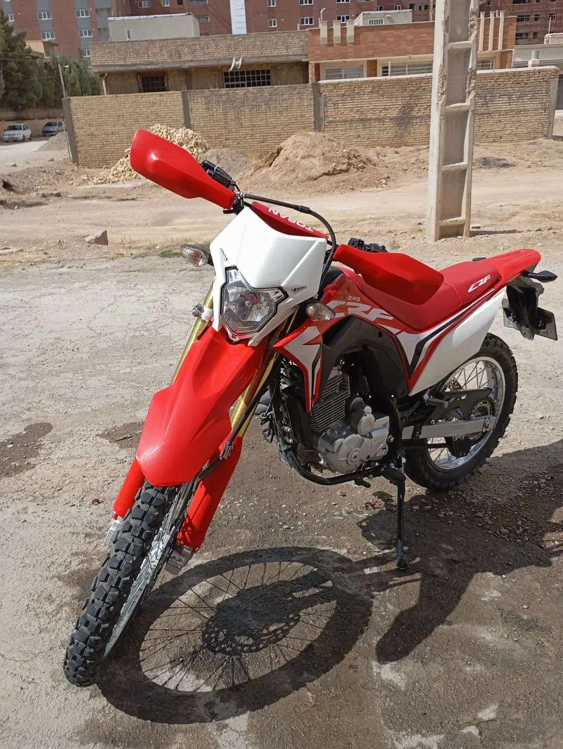 فروش موتور تریل طرح کراس|موتورسیکلت|آباده, |دیوار