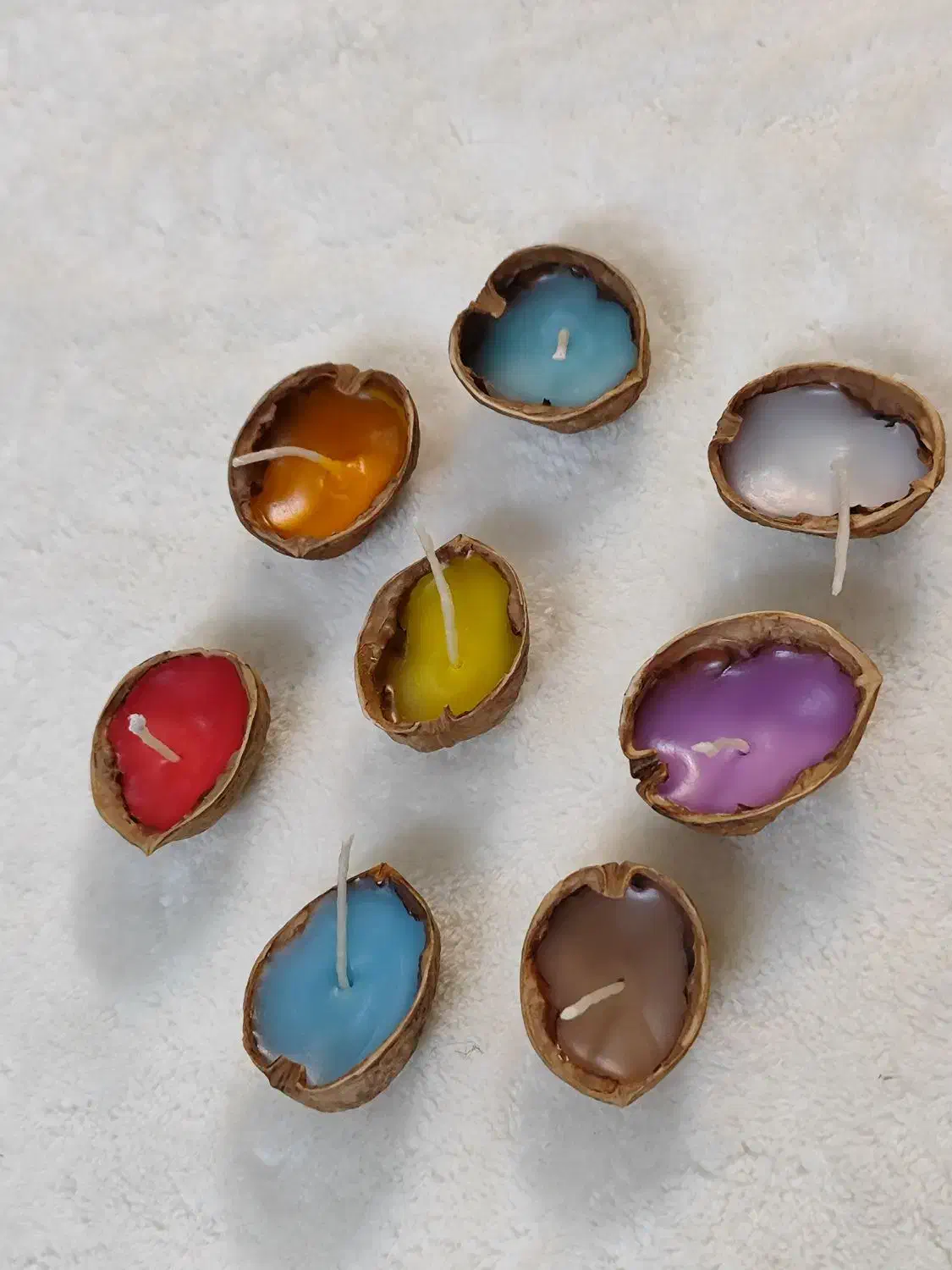 شمع رنگی|صنایع دستی و سایر لوازم تزئینی|اصفهان, طامه|دیوار