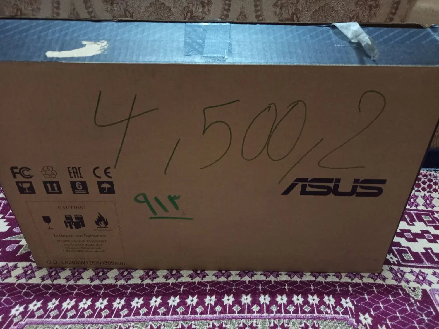 لپتاپ asus|رایانه همراه|تهران, علیآباد|دیوار
