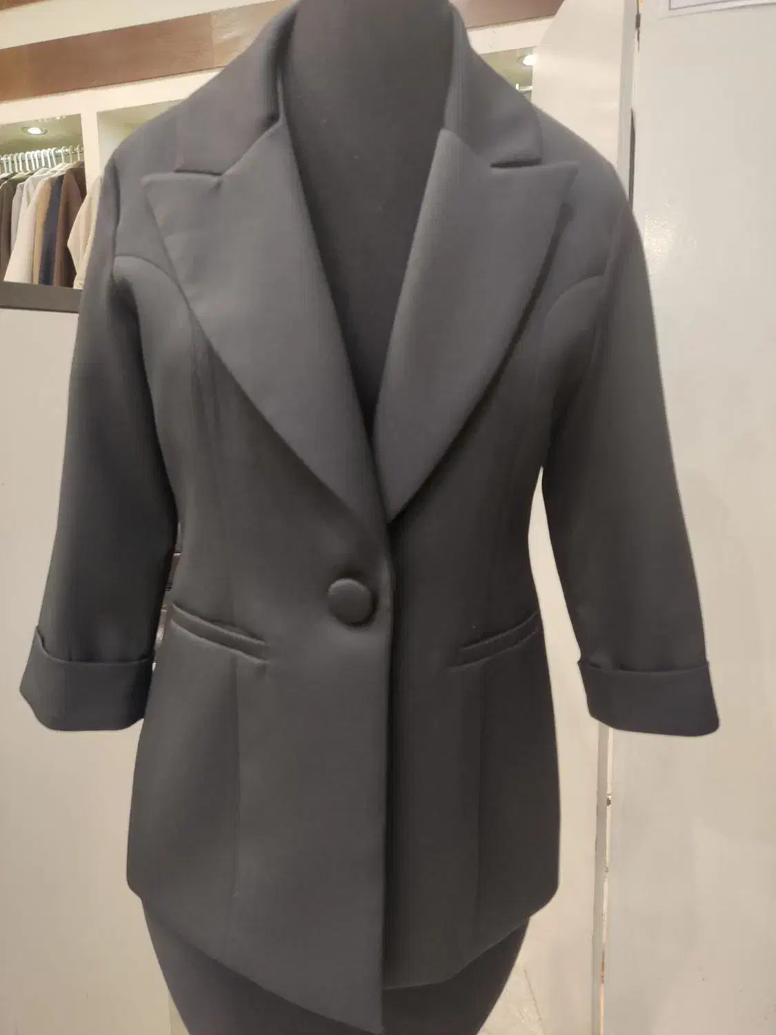 کت تک کرپ مازراتی اداری در رنگ بندی و سایز بندی|لباس|تهران, استخر|دیوار