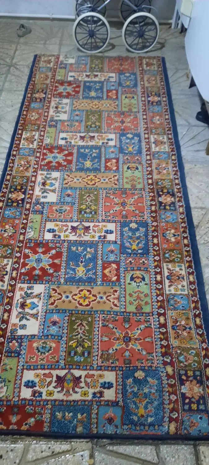 فرش شش متری وکناره|فرش|کرمانشاه, |دیوار