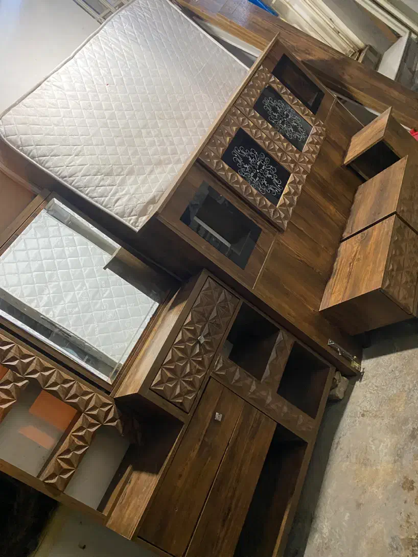 سرویس خواب طرح وکیوم|تخت و سرویس خواب|گرگان, |دیوار