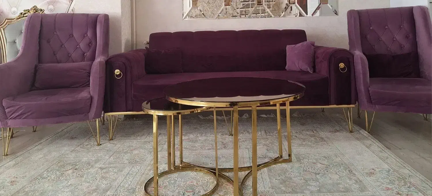 مبل راحتی ۵ نفره|مبلمان خانگی و میز عسلی|ابهر, |دیوار