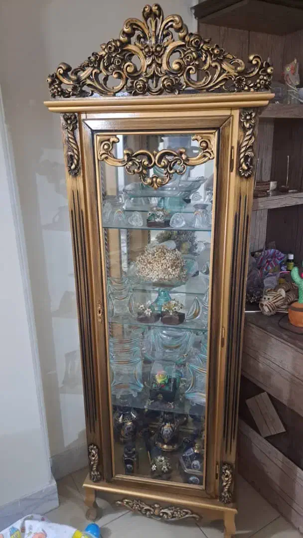 ویترین چوبی با تخفیف عالی|بوفه، ویترین، کنسول|اصفهان, الهیه|دیوار