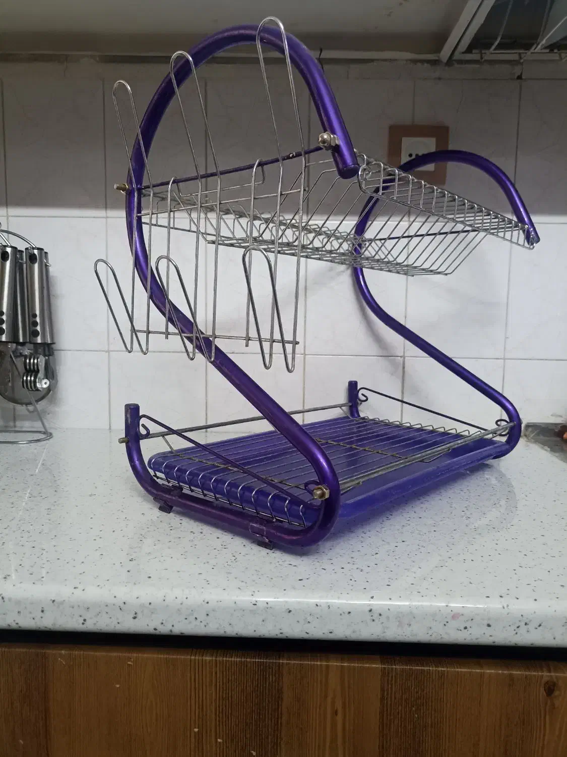 آب چکان ظروف استیل|آب‌چکان و نظم‌دهنده ظروف|مشهد, انقلاب|دیوار