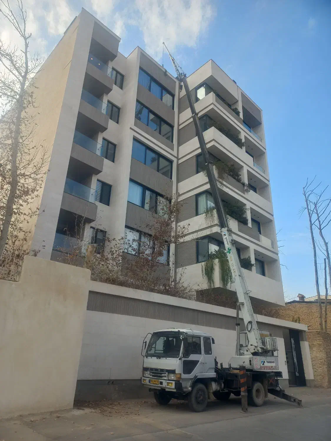 خدمات جرثقیل (7.20.25) تن|خدمات حمل و نقل|شیراز, شهرک امیر کبیر|دیوار