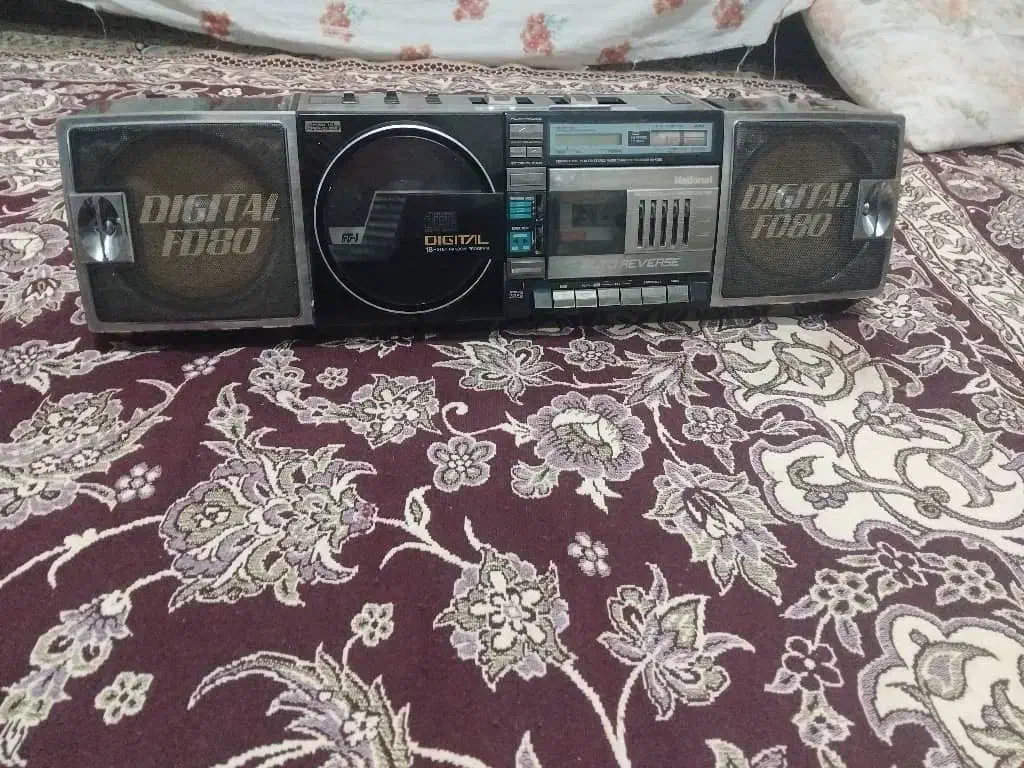 رادیو ظبط ناسیونال قدیمی|کلکسیون اشیاء عتیقه|کرج, حصارک بالا|دیوار