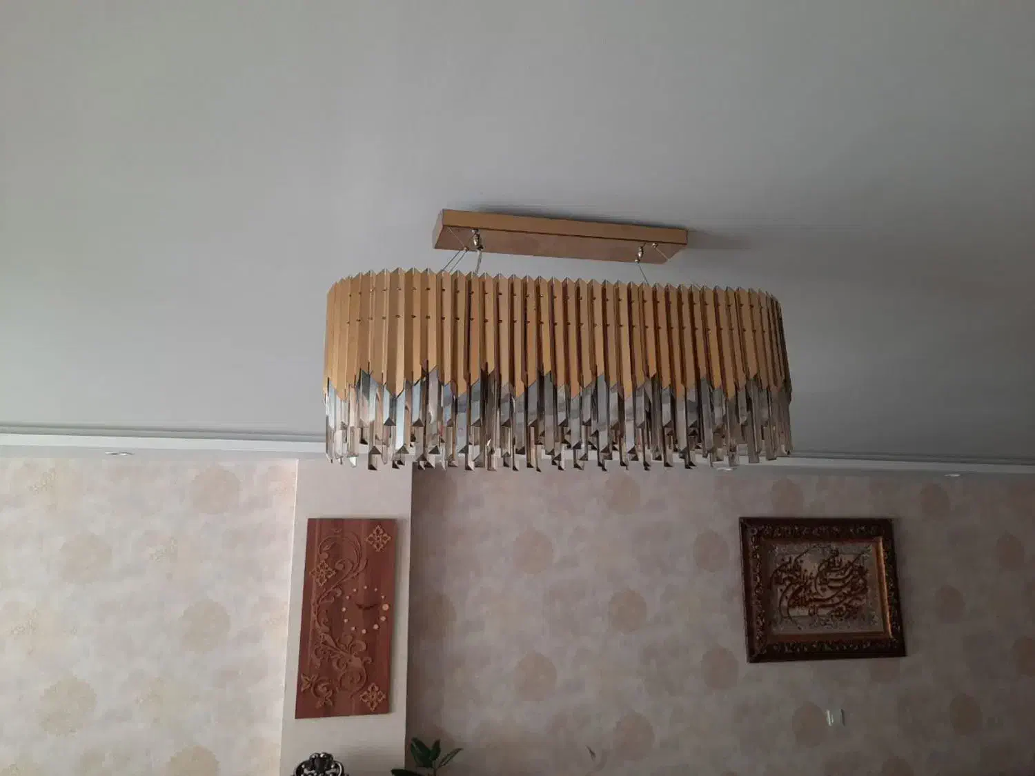 لوستر|لوستر و چراغ آویز|همدان, |دیوار