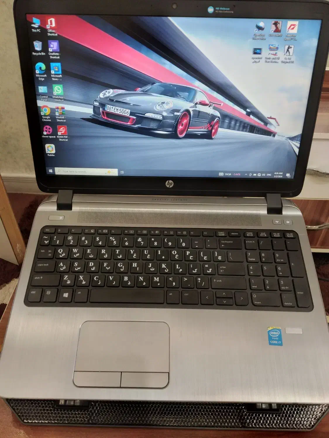 لبتاپhp|رایانه همراه|اهواز, کمپلو جنوبی|دیوار