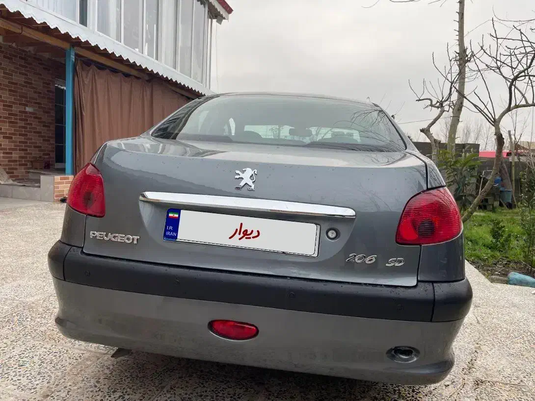 206 sd V8|خودرو سواری و وانت|رشت, یخسازی|دیوار