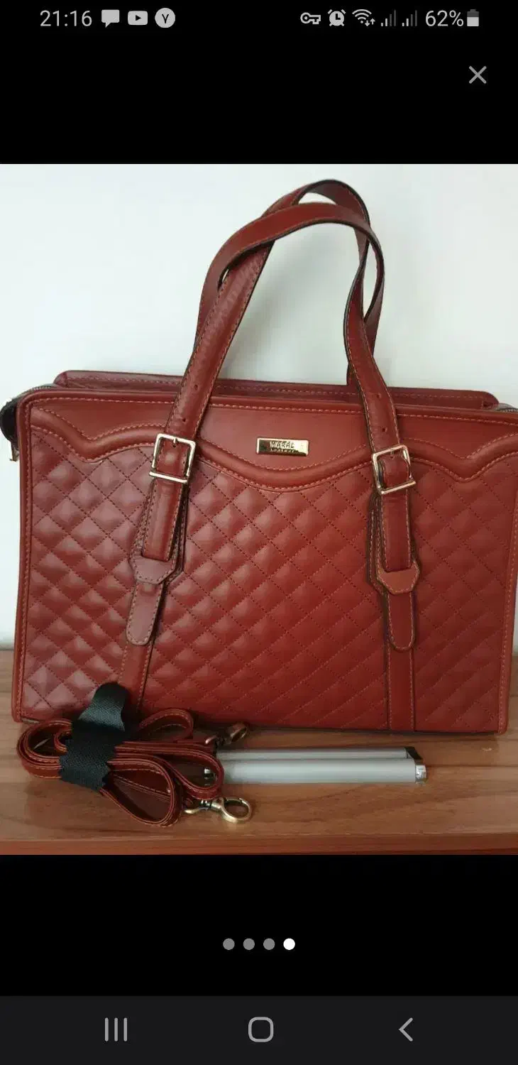 کیف اداری چرم طبیعی|کیف، کفش، کمربند|تهران, دبستان|دیوار