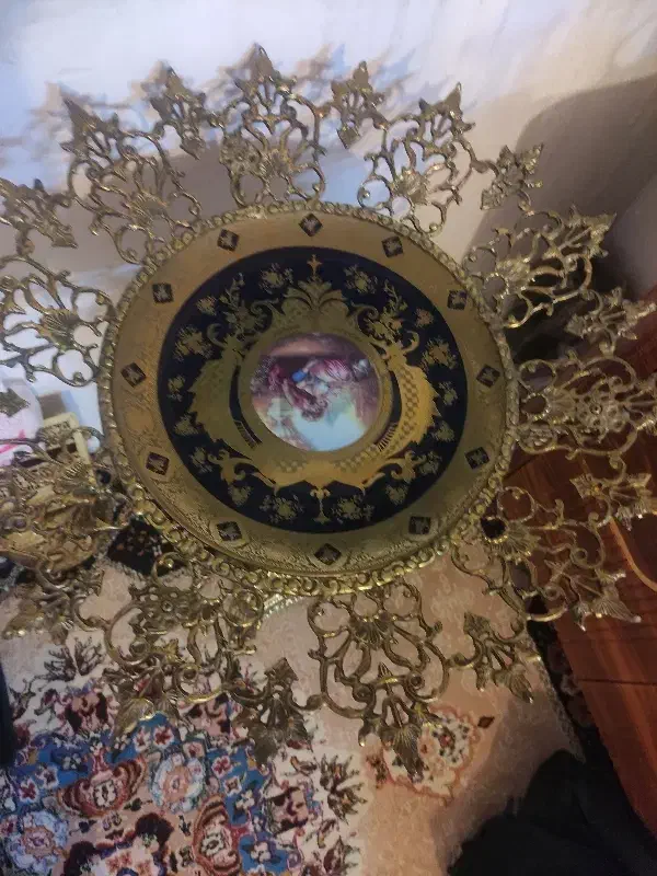 میوه خوری برنج سنگین|کلکسیون اشیاء عتیقه|قم, ولیعصر|دیوار