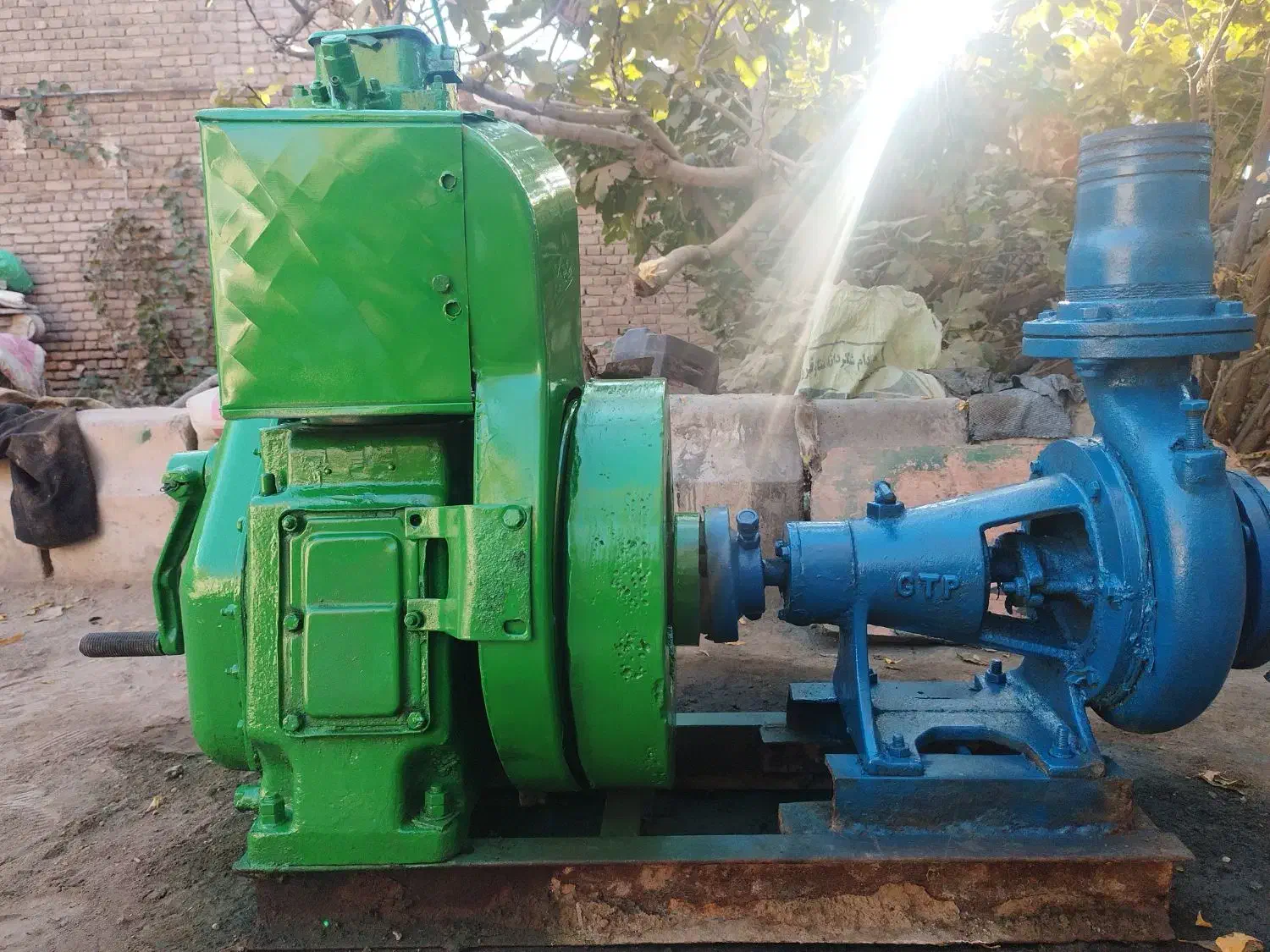 موتور آب مارگو ده اسب هوای صیح سالم با ضمانت|ماشین‌آلات صنعتی|سبزوار, قصبه شرقی|دیوار