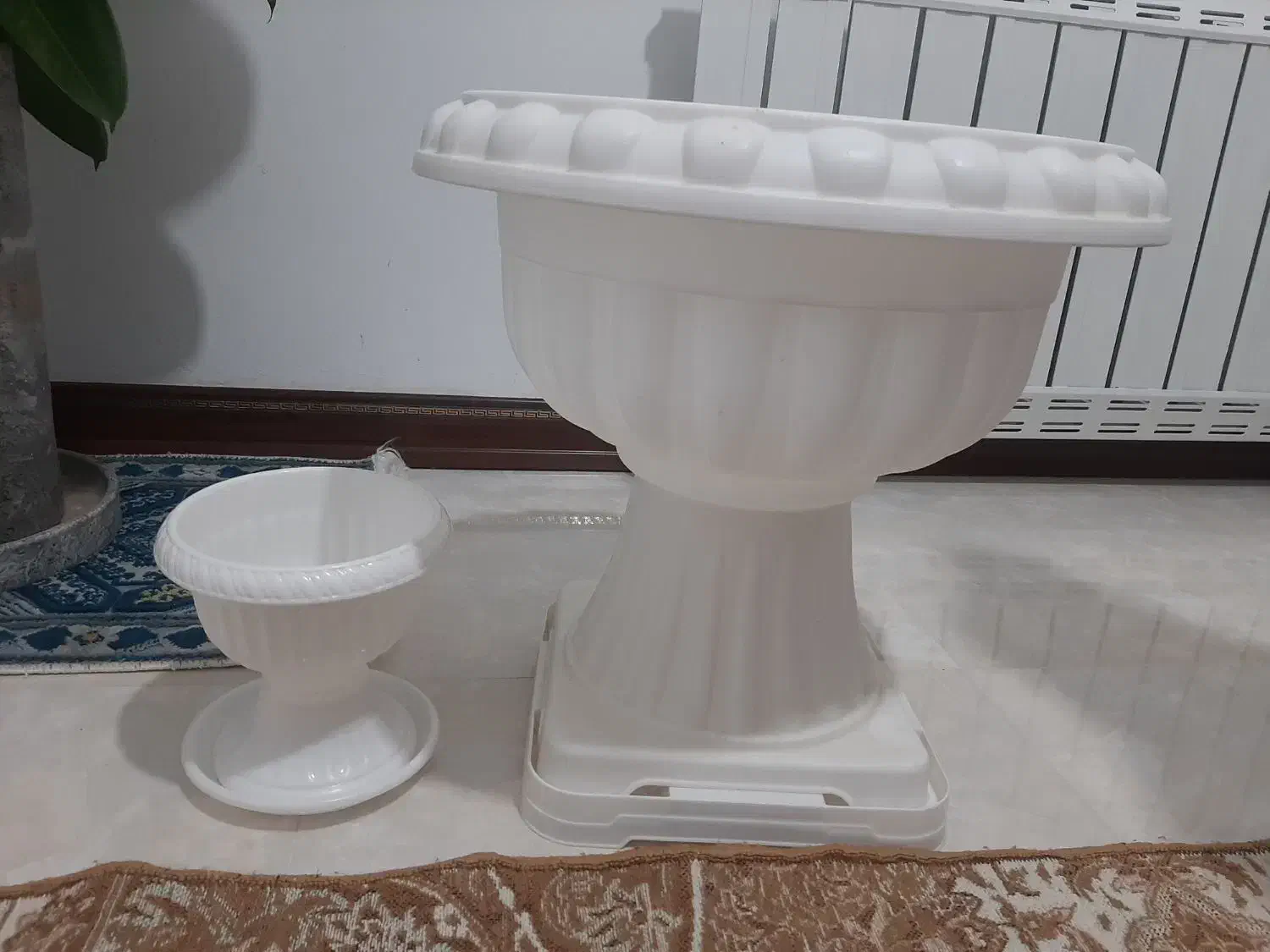 گلدان پلاستیکی طرح جام|گل و گیاه طبیعی|شاهرود, |دیوار