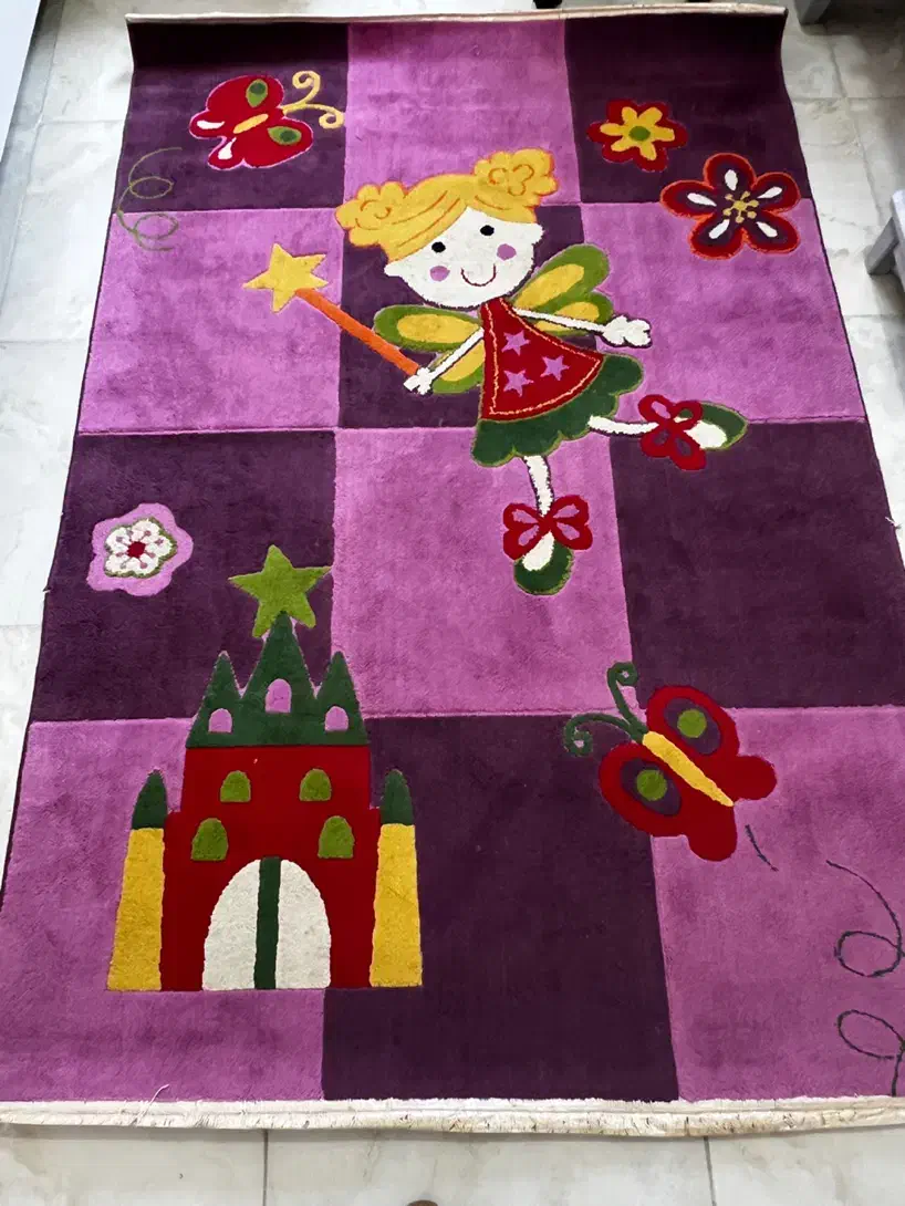 فرش اتاق کودک دخترونه|فرش|گرگان, |دیوار