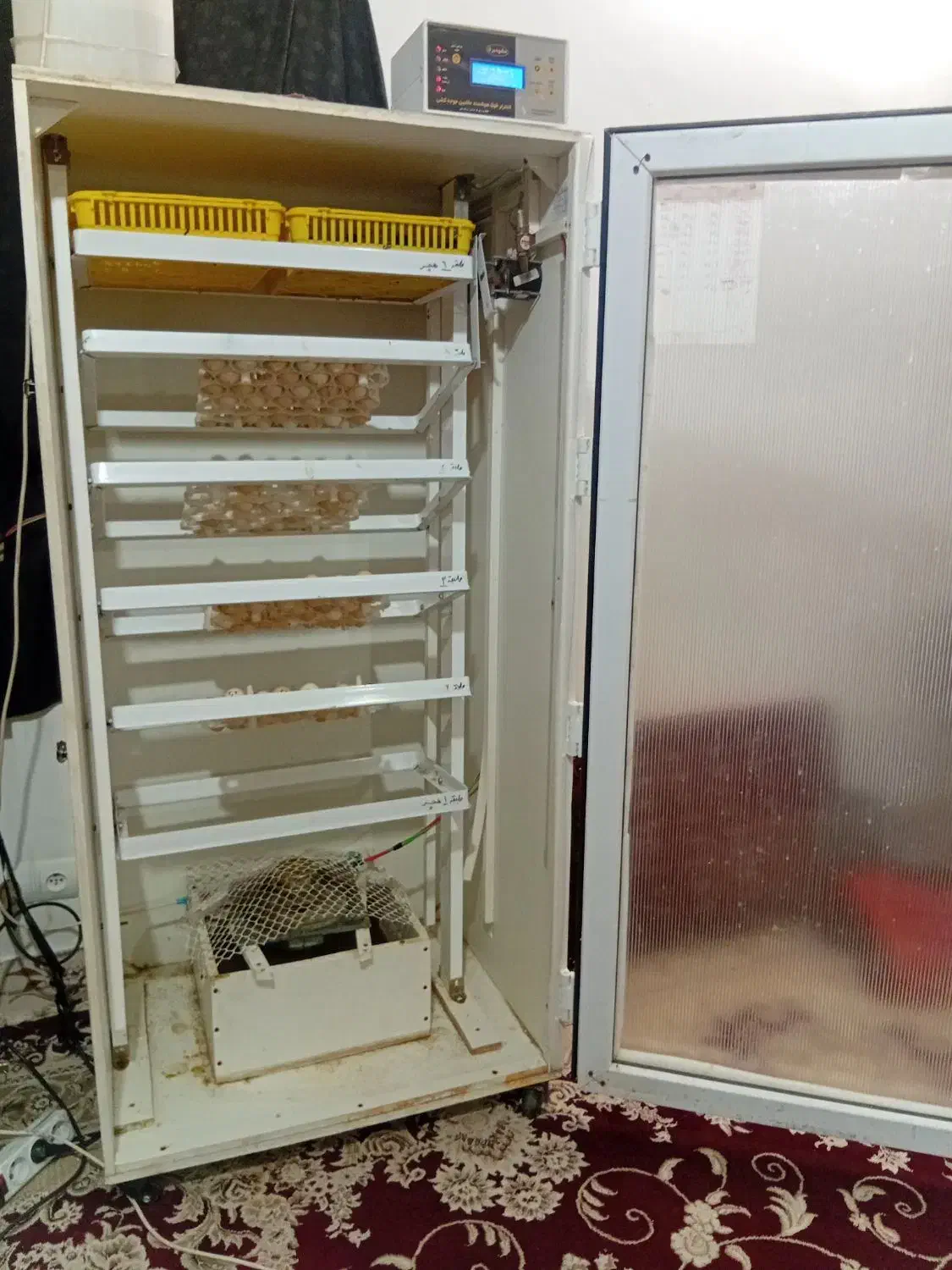 دستگاه جوجه کشی ۱۰۰۸تایی مشهدبرق|لوازم جانبی حیوانات|مشهد, گرجی علیا|دیوار