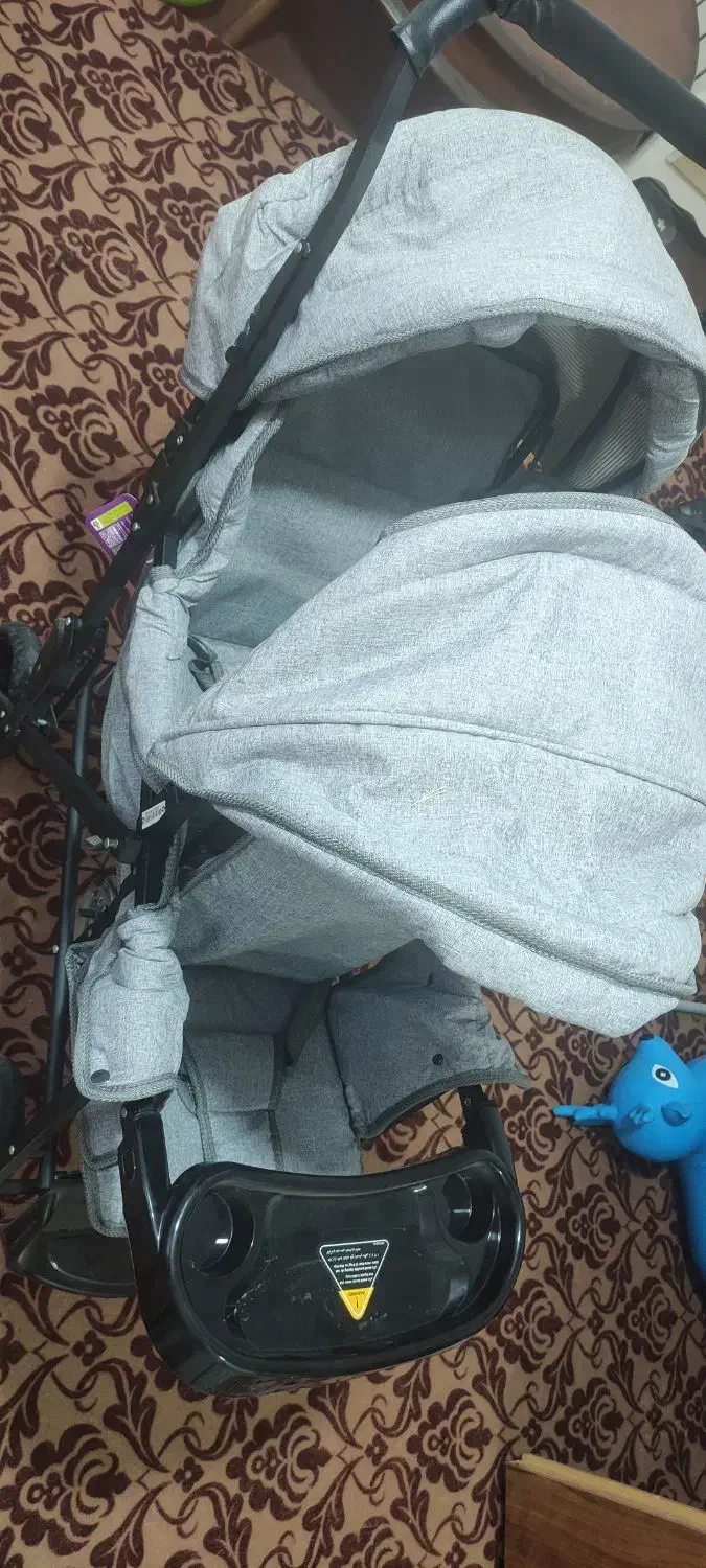 کالسکه دوقلویی نو|کالسکه و لوازم جانبی|بروجرد, |دیوار