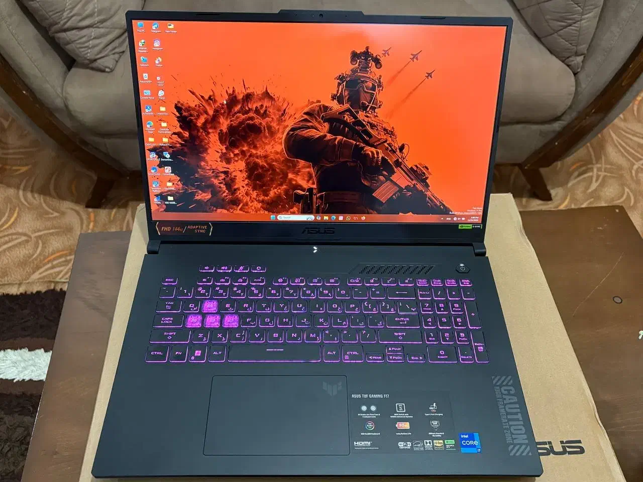 لپ تاپ Tuf Gaming|رایانه همراه|سرپل ذهاب, |دیوار