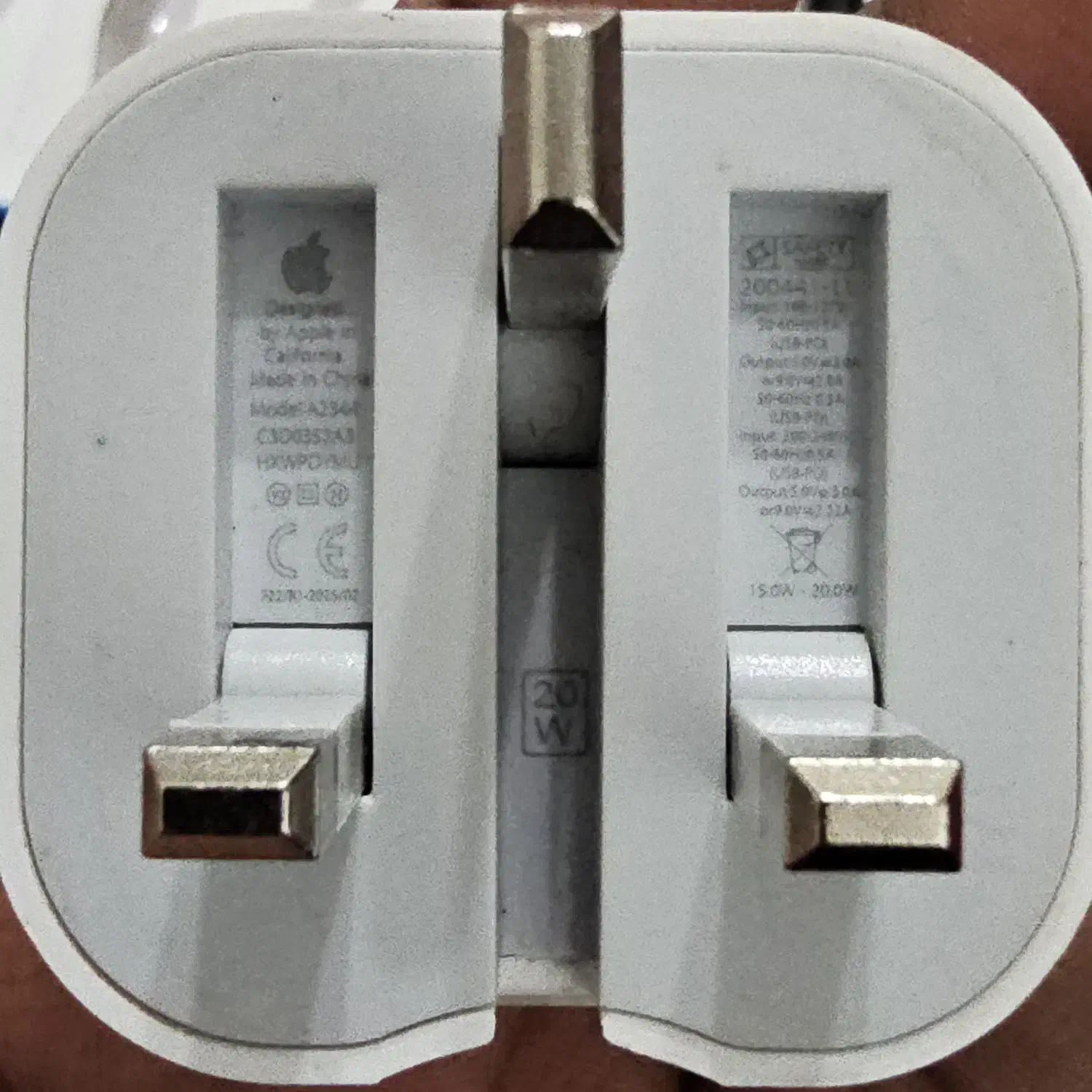 آداپتور اورجینال 20W آیفون بدون کارتن|لوازم جانبی موبایل و تبلت|تهران, فاطمی|دیوار