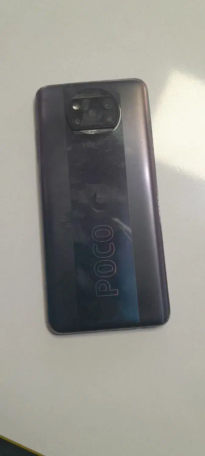 گوشی پوکوx3 pocoحافظه ۲۵۶ گیگ سالم|موبایل|ورامین, ورامین|دیوار