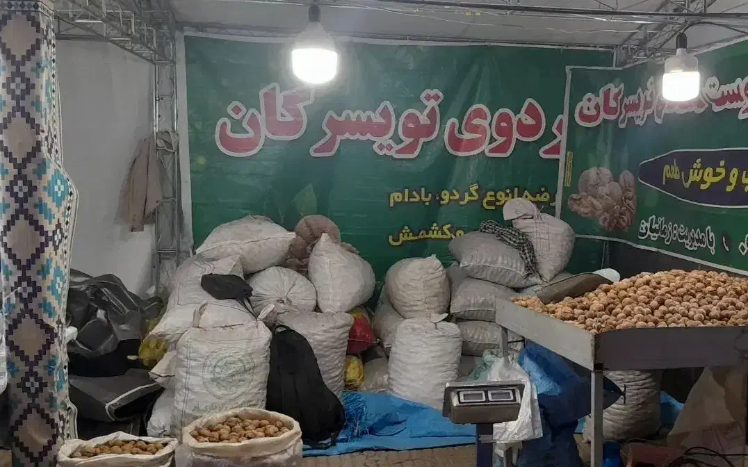 فروش گردو در نمایشگاه بادرود|خوردنی و آشامیدنی|بادرود, |دیوار