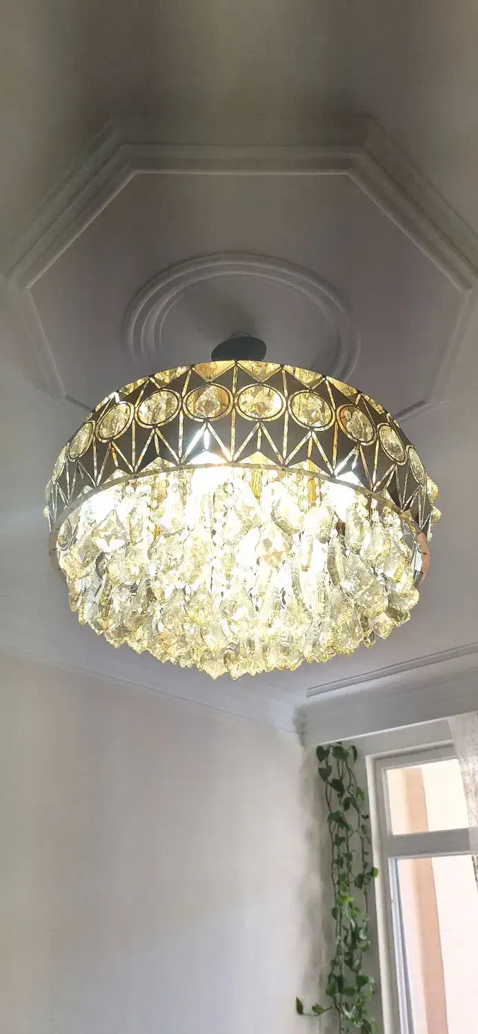 لوستر عرض 60 سانت ۱۷ عدد شعله پُر نور|لوستر و چراغ آویز|تهران, استخر|دیوار