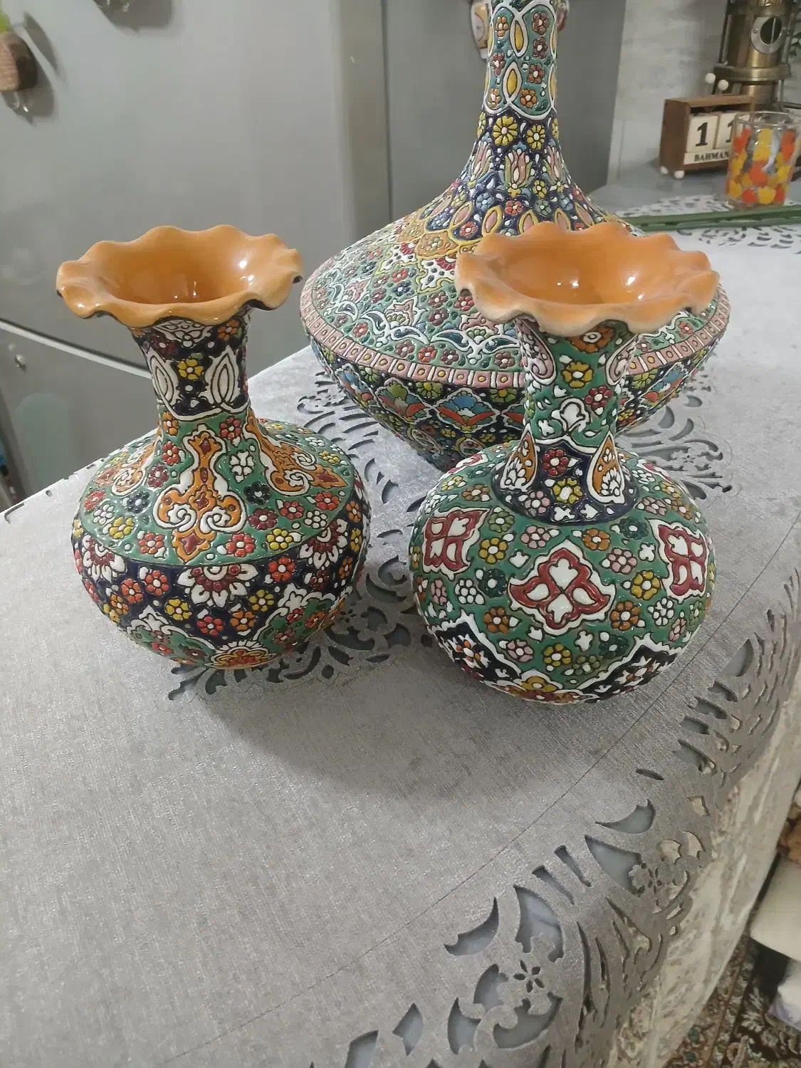 گلدان|صنایع دستی و سایر لوازم تزئینی|قم, یزدان‌شهر|دیوار