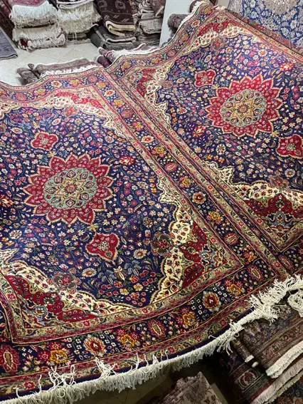 شش متری تبریز سرمه ای جفت|فرش|تهران, سعادتآباد|دیوار