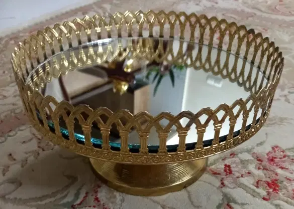 شکلات خوری و شمعدانی و سینی نقره و کفگیر|ظروف سرو و پذیرایی|تهران, امام زاده حسن|دیوار